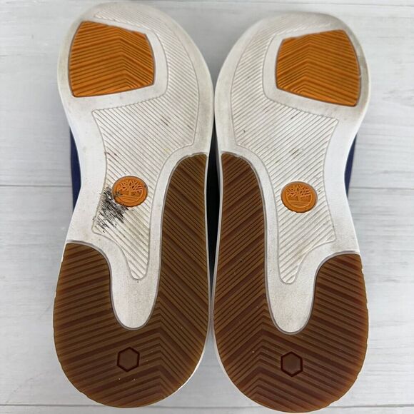 Timberland Sneakers Mens 10‎ Navy Truecloud Earthkeepers Canvas Trainers Shoes - Picture 10 of 13